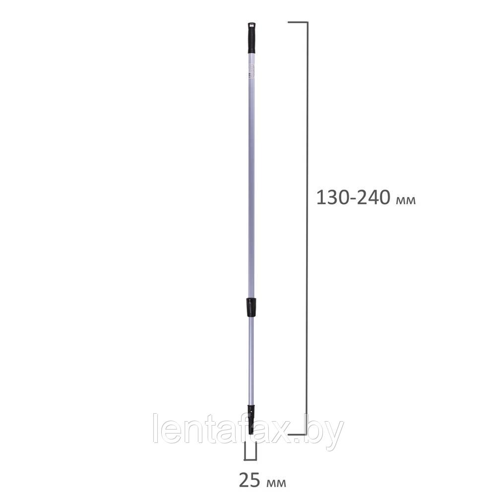 Ручка телескопическая LAIMA PROFESS для стяжки и окномойки, 130-240см, алюминий Цена без учета НДС