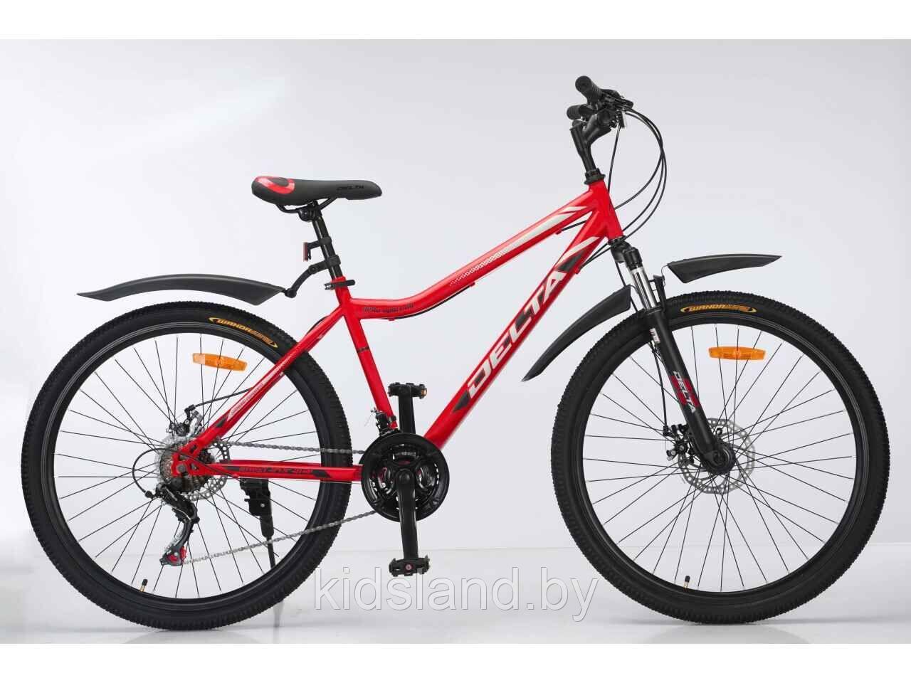 Велосипед DELTA Street 27.5 (р16, красный, 2024)