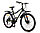 Велосипед DELTA Street 27.5 (р16, черный/зеленый, 2024), фото 2