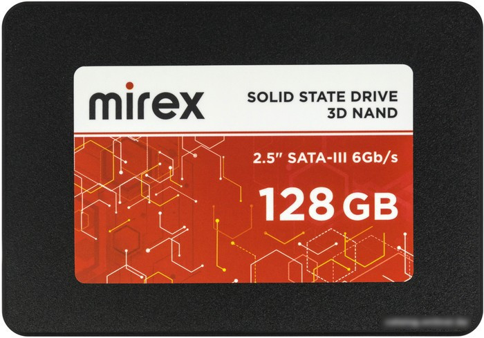 SSD Mirex 128GB MIR-128GBSAT3 - фото 1 - id-p225423831