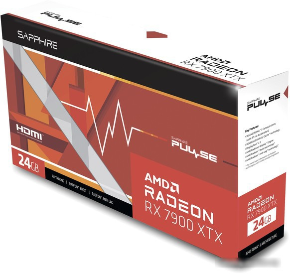Видеокарта Sapphire Pulse Radeon RX 7900 XTX 11322-02-20G - фото 3 - id-p225423783