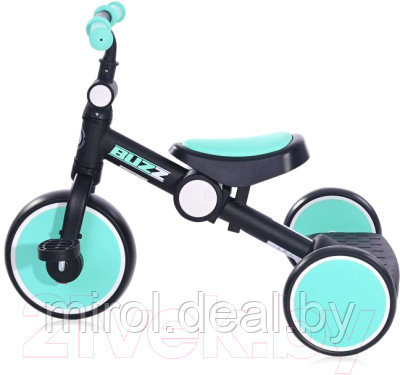 Трехколесный велосипед Lorelli Buzz Black Turquoise Foldable / 10050600009 - фото 3 - id-p225424490