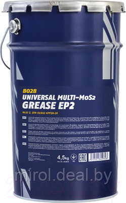 Смазка техническая Mannol EP-2 Universal Multi-MoS2 Grease / 54646 - фото 1 - id-p225424525