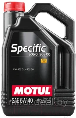 Моторное масло Motul Specific 505 01 505 00 5W40 / 101575 - фото 1 - id-p225424673