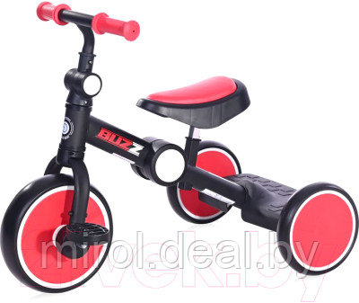 Трехколесный велосипед Lorelli Buzz Black Red Foldable / 10050600008 - фото 1 - id-p225424721