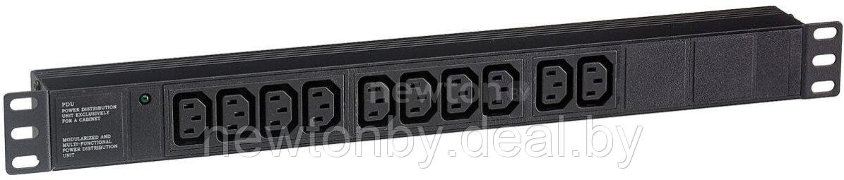 Блок розеток ExeGate ServerPro PDU-19H003 Al-10C13-C14 - фото 1 - id-p225424730