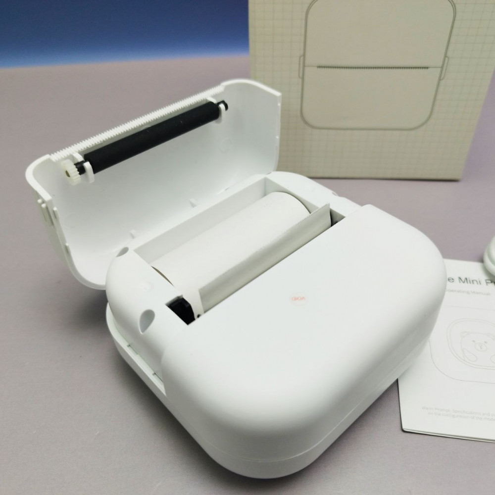 Портативный USB мини принтер Portable Mini Printer для термопечати (1 рулон термобумаги в комплекте) - фото 6 - id-p225425357