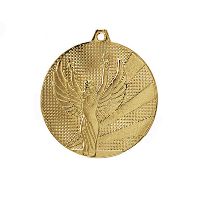 Медаль "Ника" 5 см    без ленты , 599 Золотистая