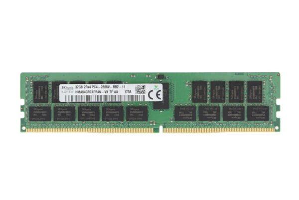 Модуль памяти Hynix 32GB DDR4-2666 2Rx4 ECC REG DIMM - фото 1 - id-p219346511
