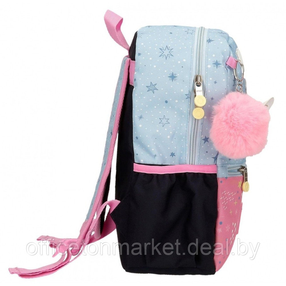 Рюкзак школьный Enso "Dreams come true", S, голубой, розовый - фото 3 - id-p225426175