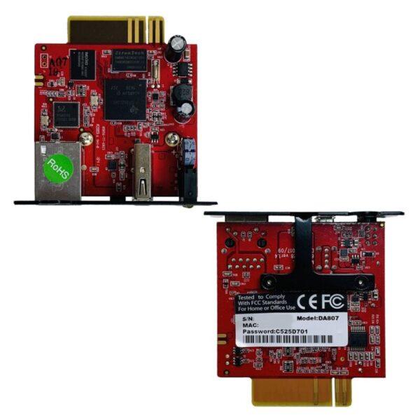 Внутренняя SNMP-карта для ИБП серии SVC TRX11. DA806 - фото 2 - id-p219345941