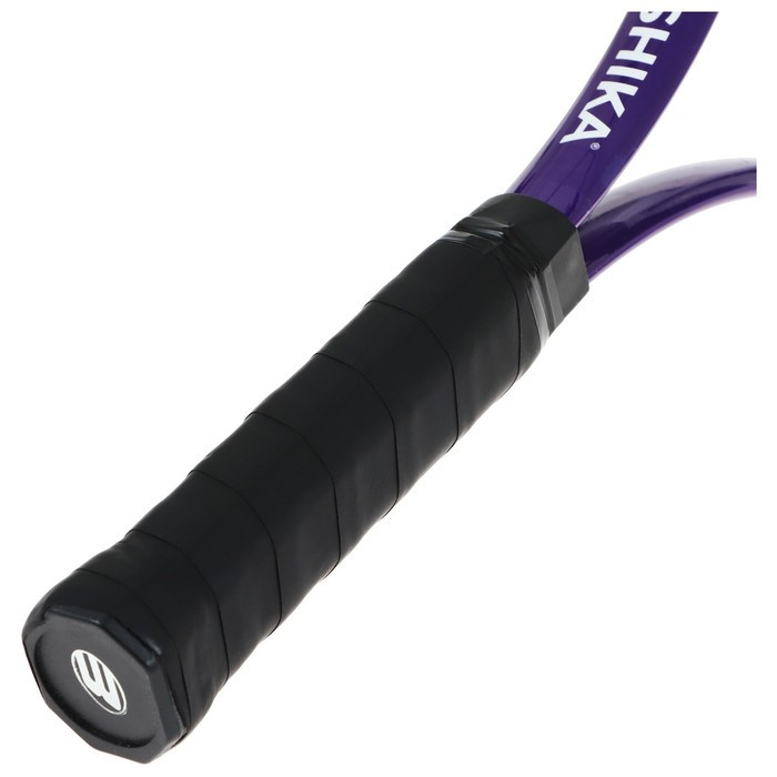 Ракетка для большого тенниса детская BOSHIKA JUNIOR, алюминий, 23'', цвет фиолетовый - фото 4 - id-p225427011