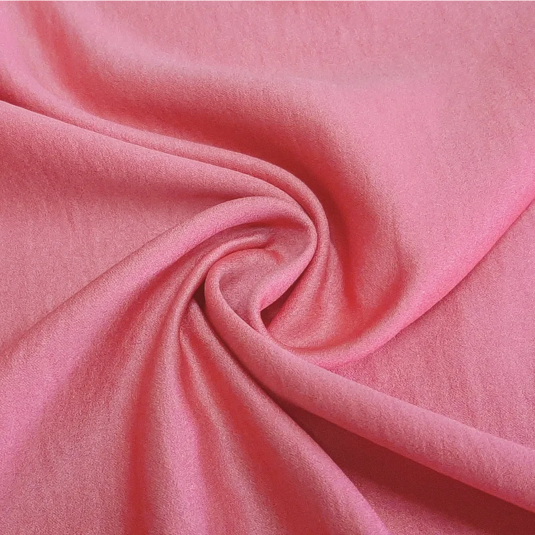 Ткань плательная (розово-красный цвет)