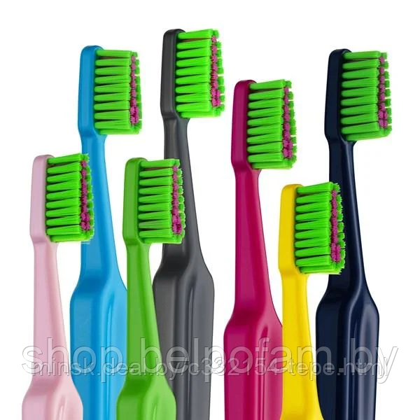 Зубная щетка ТеРе Select Colour Extra Soft (очень мягкая): цвет светло розовый, зеленый - фото 1 - id-p196931831