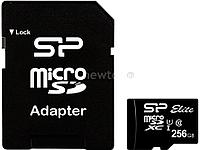 Карта памяти Silicon-Power microSDXC SP256GBSTXBU1V10SP 256GB (с адаптером)