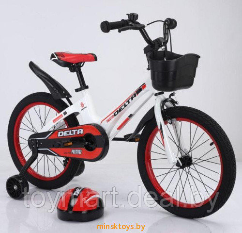 DELTA PRESTIGE - двухколёсный велосипед детский, 16" (красный)