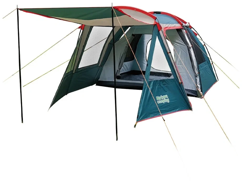 4-хместная туристическая палатка-шатер MirCamping JWS-015 с тамбуром, 425х245х175 - фото 1 - id-p225427530