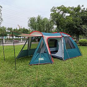4-хместная туристическая палатка-шатер MirCamping JWS-015 с тамбуром, 425х245х175
