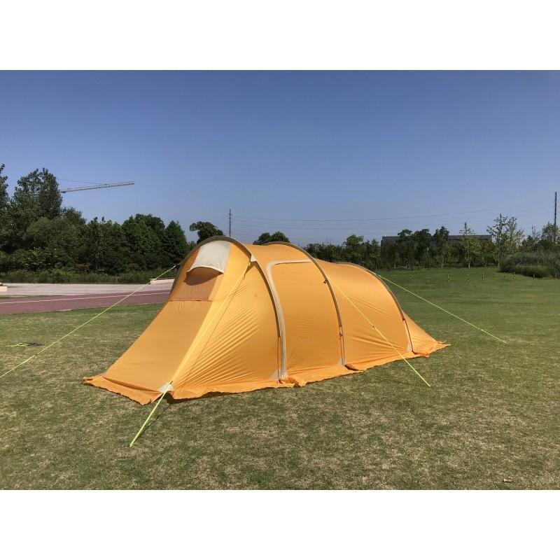 Туристическая палатка 3-х местная с алюминиевым каркасом MirCamping ART1017 (450х225х150 см) - фото 3 - id-p225427533