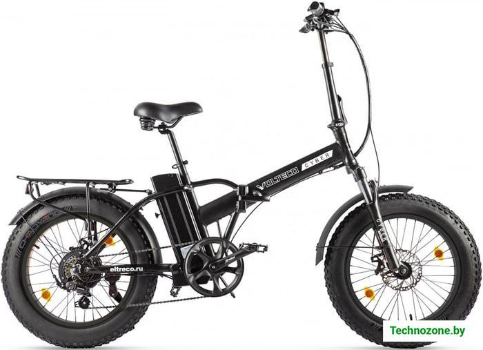 Электровелосипед Volteco Cyber 2020 (черный) - фото 1 - id-p225427610