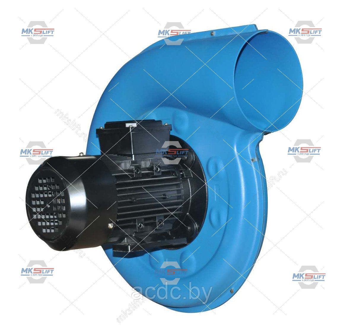Вентилятор центробежный для вытяжных катушек 1,1 кВт KraftWell арт. KRW-EF-1.1 - фото 1 - id-p225427959