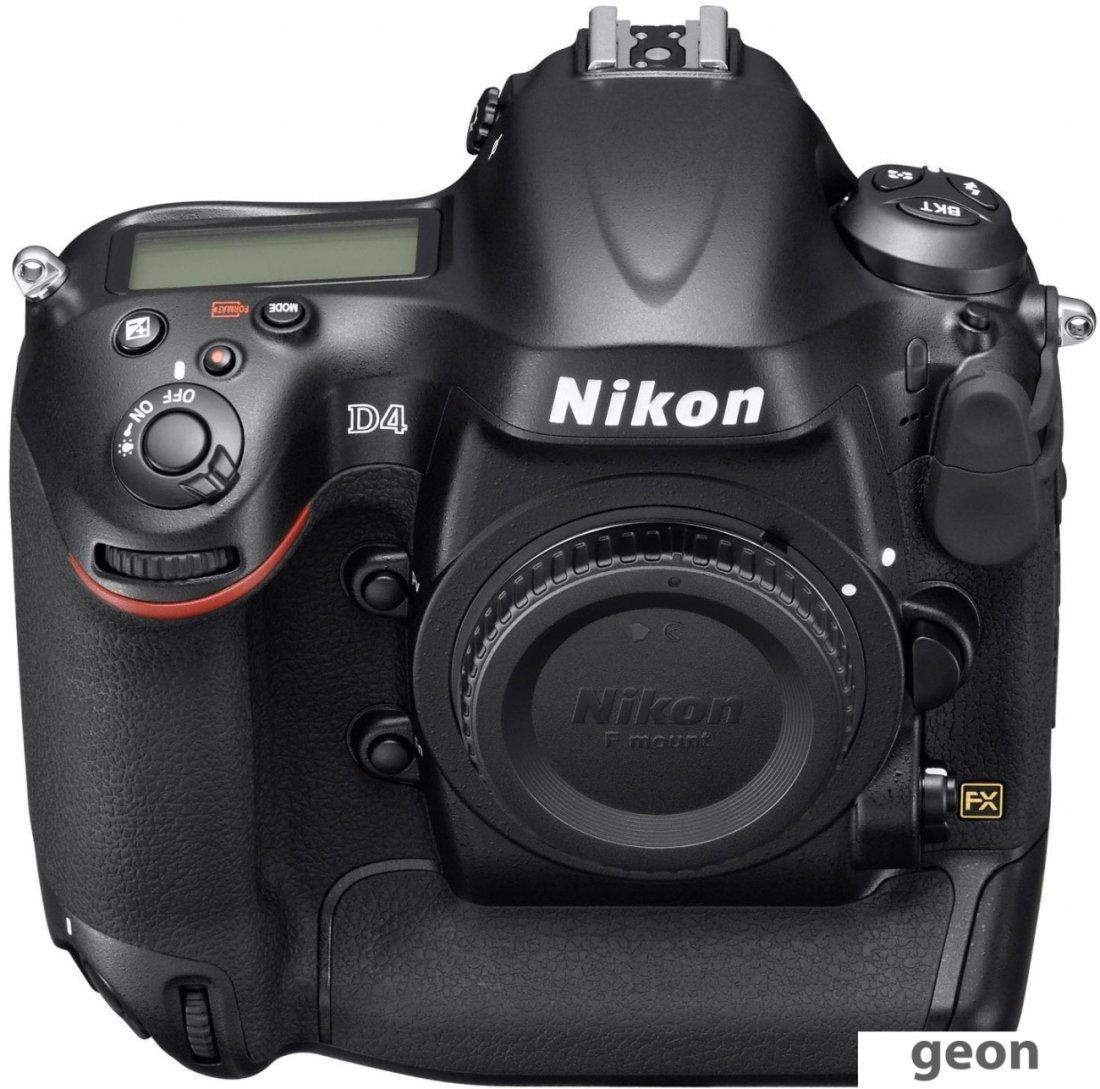 Зеркальный фотоаппарат Nikon D4 Body - фото 2 - id-p225428004