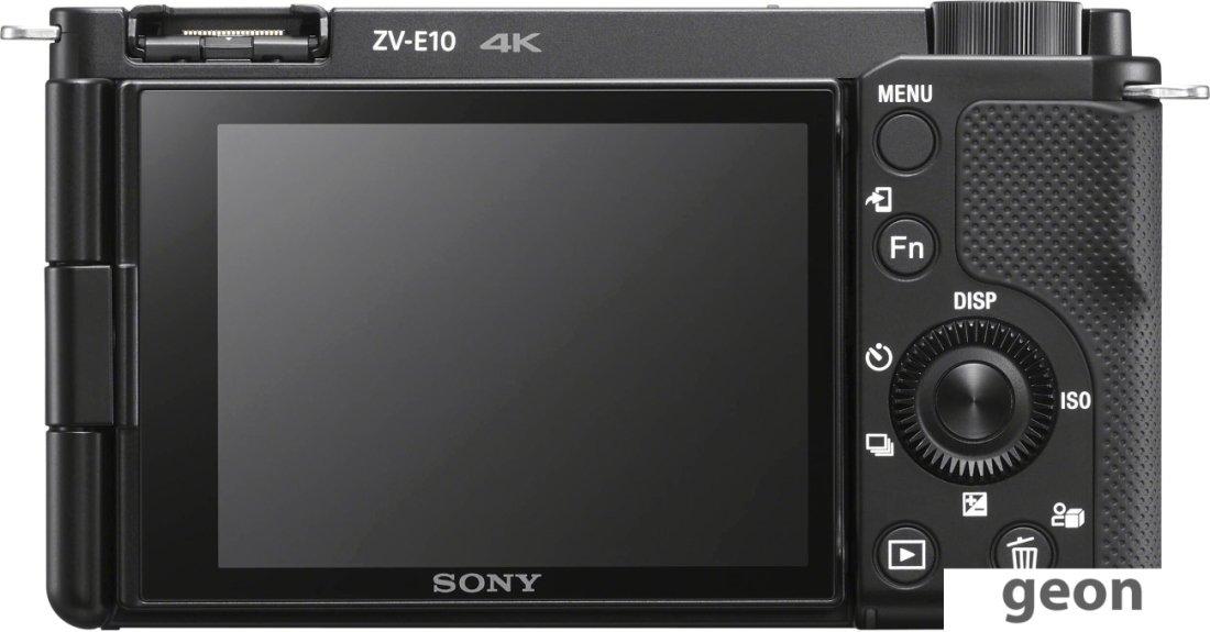 Беззеркальный фотоаппарат Sony ZV-E10L Kit 16-50mm (черный) - фото 3 - id-p225427961