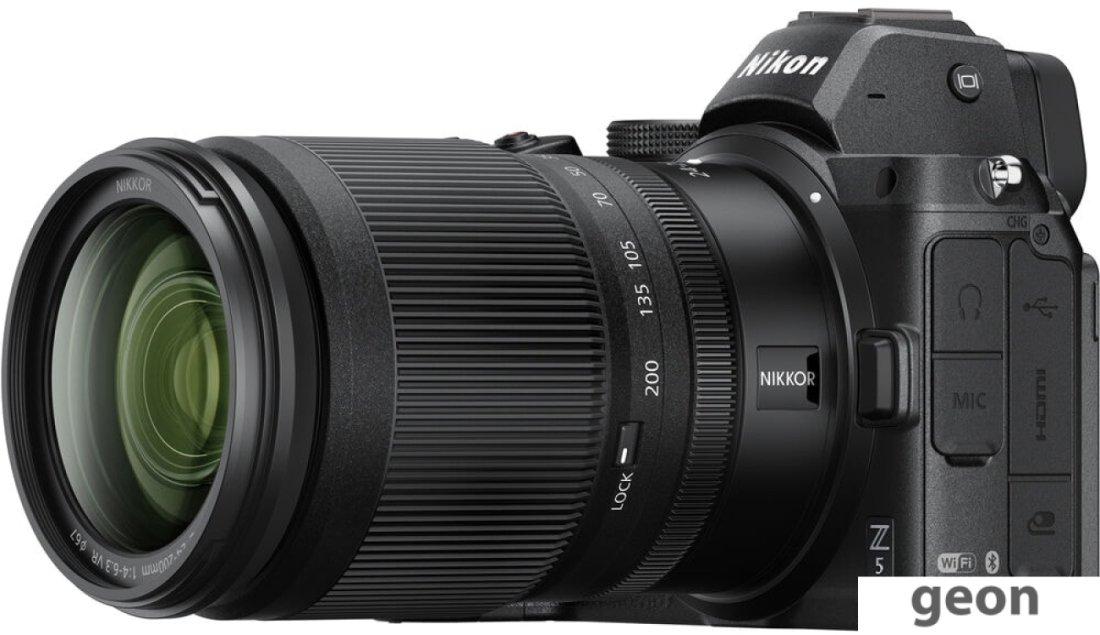 Беззеркальный фотоаппарат Nikon Z5 Kit 24-200mm - фото 2 - id-p225428007
