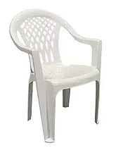 Пластиковое кресло БИМАпласт (белое)