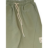 Брюки спортивные для девочки 128/64 оливковые JOI X425, фото 3