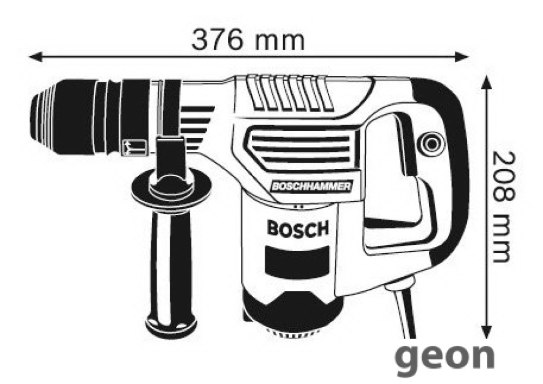 Отбойный молоток Bosch GSH 3 E Professional 0611320703 - фото 2 - id-p225428103