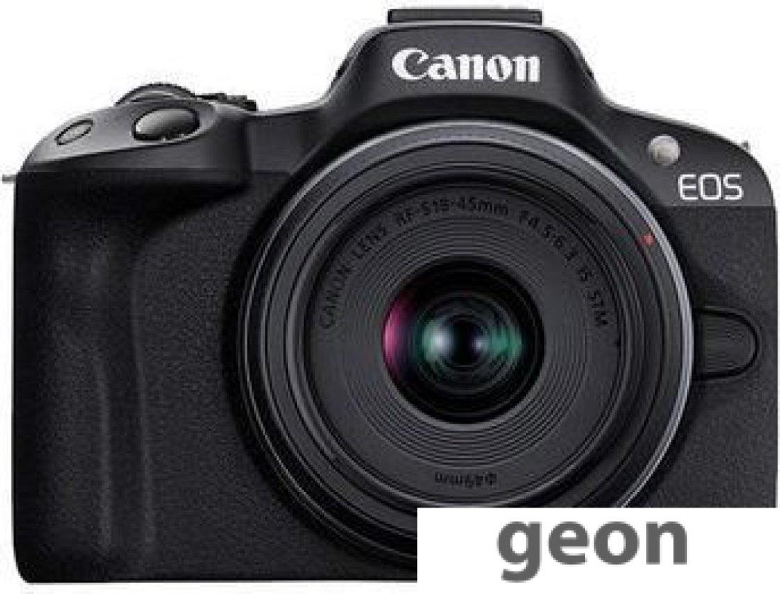 Беззеркальный фотоаппарат Canon EOS R50 Body (черный) - фото 2 - id-p225428019
