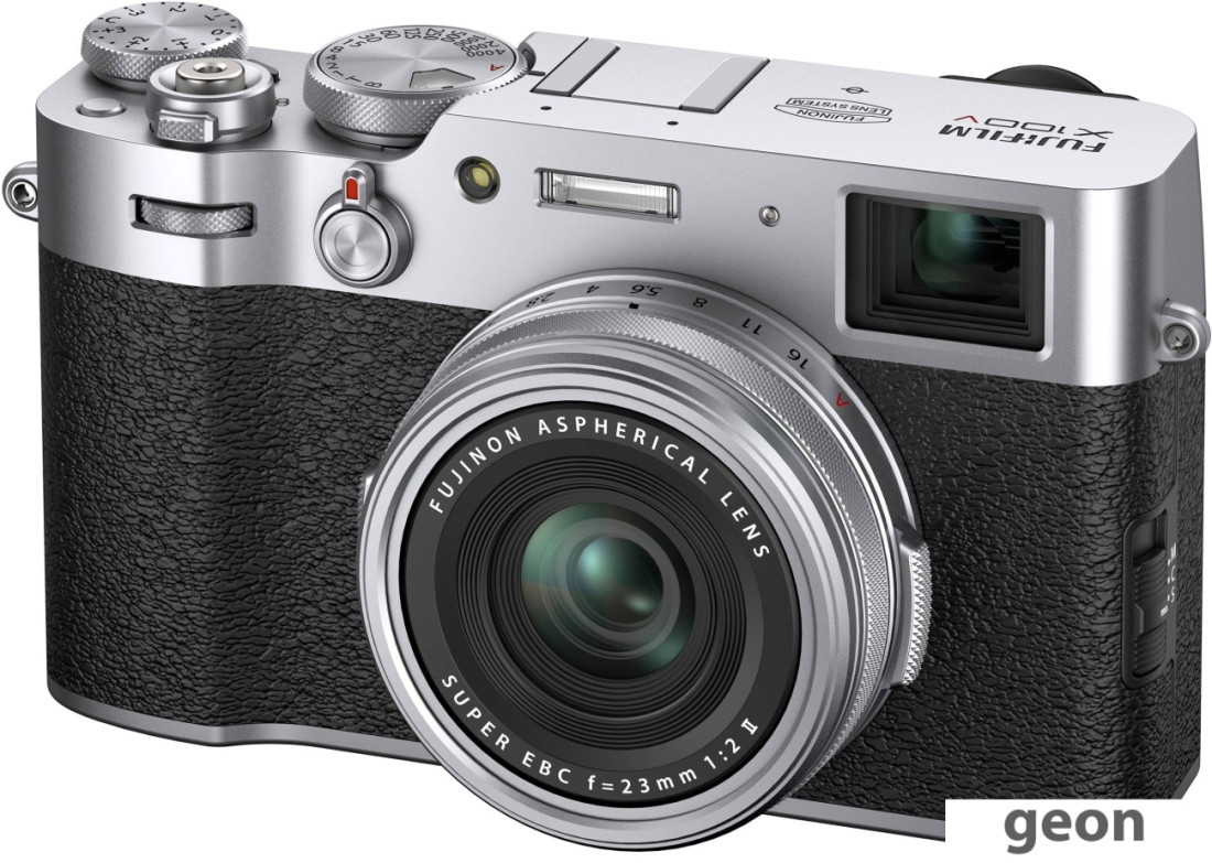 Фотоаппарат Fujifilm X100V (серебристый) - фото 2 - id-p225428111