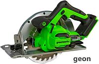 Дисковая (циркулярная) пила Greenworks GD24CS 1500907 (без АКБ)