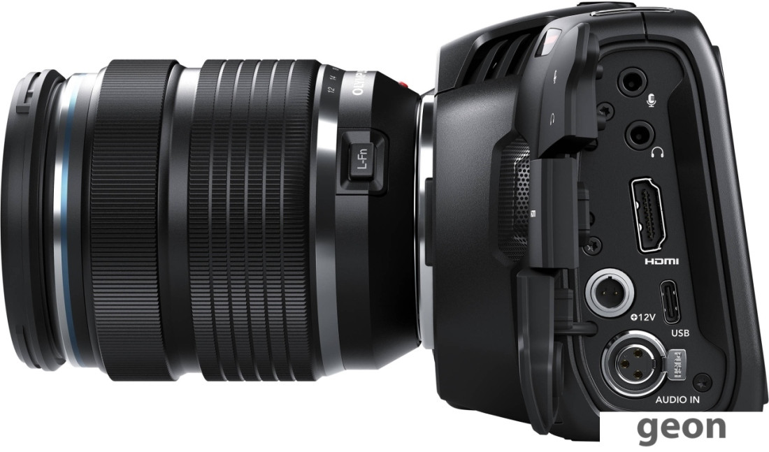 Видеокамера BlackmagicDesign Pocket Cinema Camera 4K - фото 3 - id-p225428209