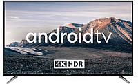 Телевизор LED Hyundai 50" H-LED50BU7008 Android TV черный 4K Ultra HD 60Hz DVB-T2 DVB-C DVB-S2 USB WiFi Smart