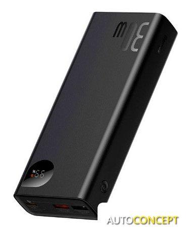 Внешний аккумулятор Baseus Adaman Metal Digital Display Fast charge 20000mAh (черный) - фото 1 - id-p213198195