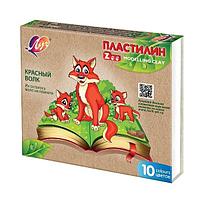 Пластилин 10 цветов 150г "ZOO"/Россия, Луч 29С 1721-08