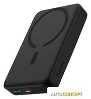 Внешний аккумулятор Baseus Magnetic Mini Wireless Fast Charge Power Bank 30W 10000mAh (черный)