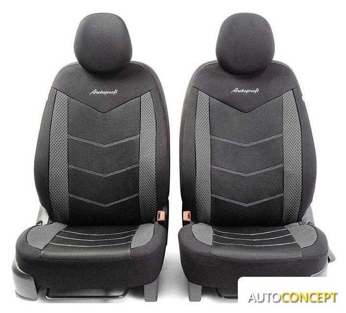 Комплект чехлов для сидений Autoprofi Aeroboost AER-1102 (черный) - фото 2 - id-p213199110