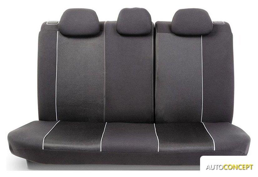 Комплект чехлов для сидений Autoprofi Aeroboost AER-1102 (черный) - фото 3 - id-p213199110