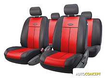 Комплект чехлов для сидений Autoprofi TT-902P (черный/красный)