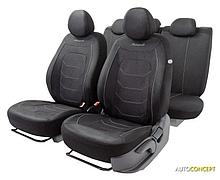 Комплект чехлов для сидений Autoprofi Arrow ARW-1102 (черный/темно-серый)