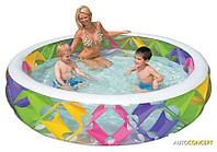 Надувной бассейн Intex Swim Center Pinwheel 229х56 (56494)