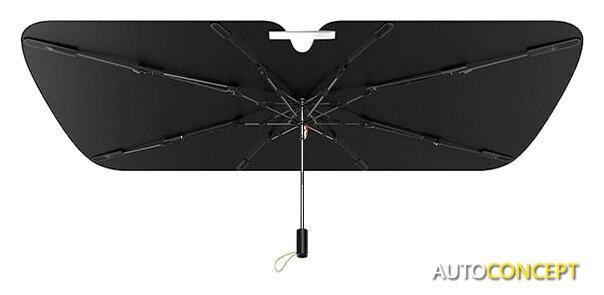 Защита от солнца Baseus CoolRide Doubled-Layered Windshield Sun Shade Umbrella Pro Large Cluster Black - фото 1 - id-p213198401