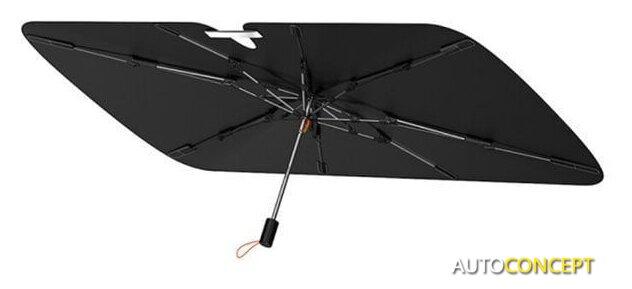 Защита от солнца Baseus CoolRide Doubled-Layered Windshield Sun Shade Umbrella Pro Small Cluster Black - фото 2 - id-p213198377