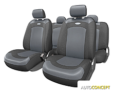 Комплект чехлов для сидений Autoprofi Extreme XTR-803 (черный)