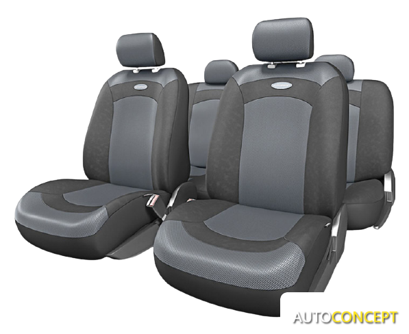 Комплект чехлов для сидений Autoprofi Extreme XTR-803 (черный) - фото 1 - id-p213199112