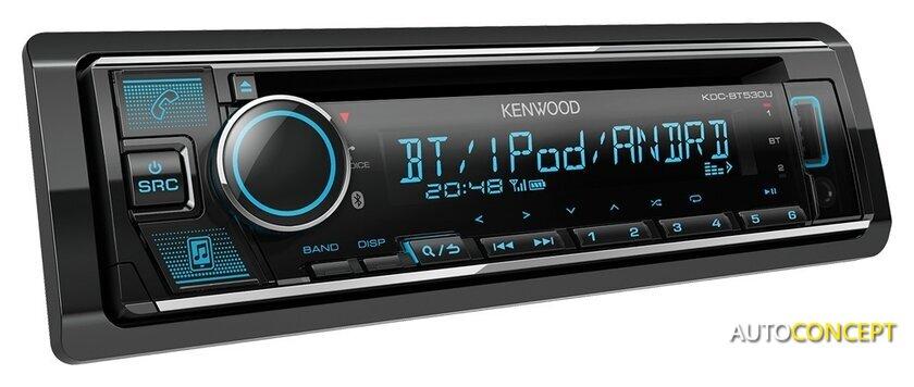 CD/MP3-магнитола Kenwood KDC-BT530U - фото 2 - id-p213198599