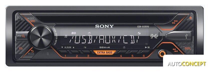 CD/MP3-магнитола Sony CDX-G1201U - фото 1 - id-p213197463